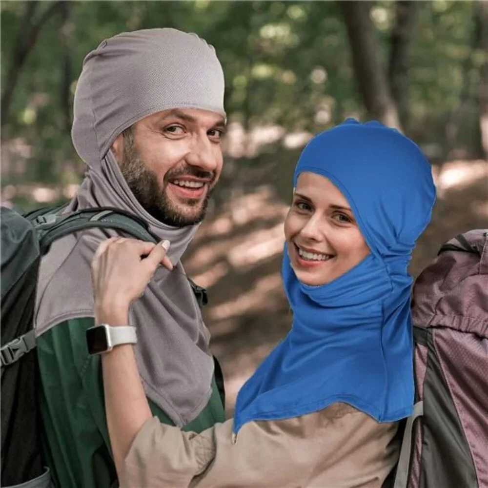6 Pieces Balaclava Face Cover Breathable Long Neck Covers Summer Neck